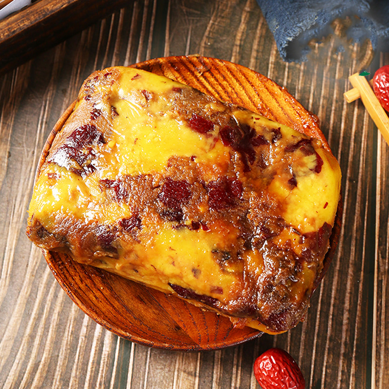 山西阳泉特产大黄米面枣糕手工黏糕糯米切糕传统中式糕点