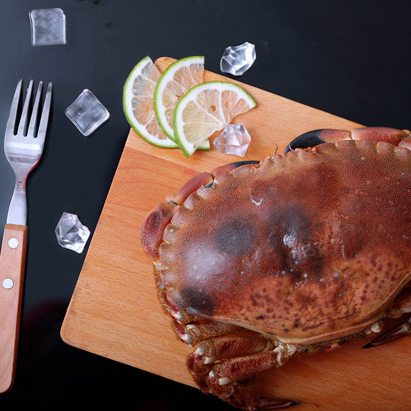 川渝包活 鲜活面包蟹2只4斤 英国超大黄金蟹梭子蟹帝王蟹大闸蟹  价格