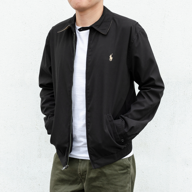 美国Polo Ralph Lauren 男拉夫劳伦春秋薄款小马翻领夹克休闲外套
