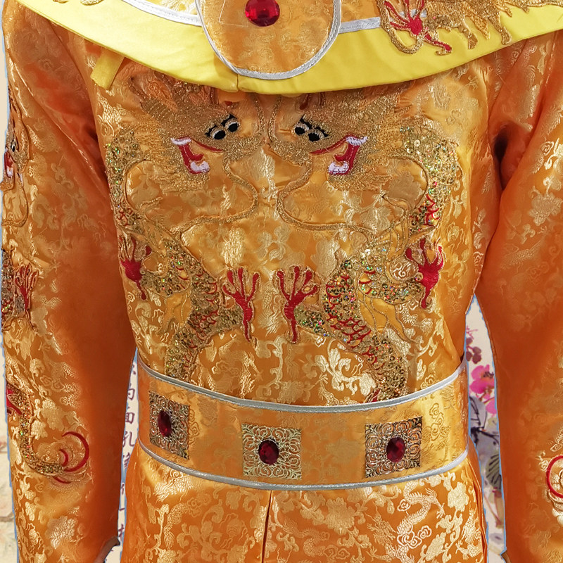 清朝古装皇帝龙袍皇上天子影视宫廷戏服古代民族服装