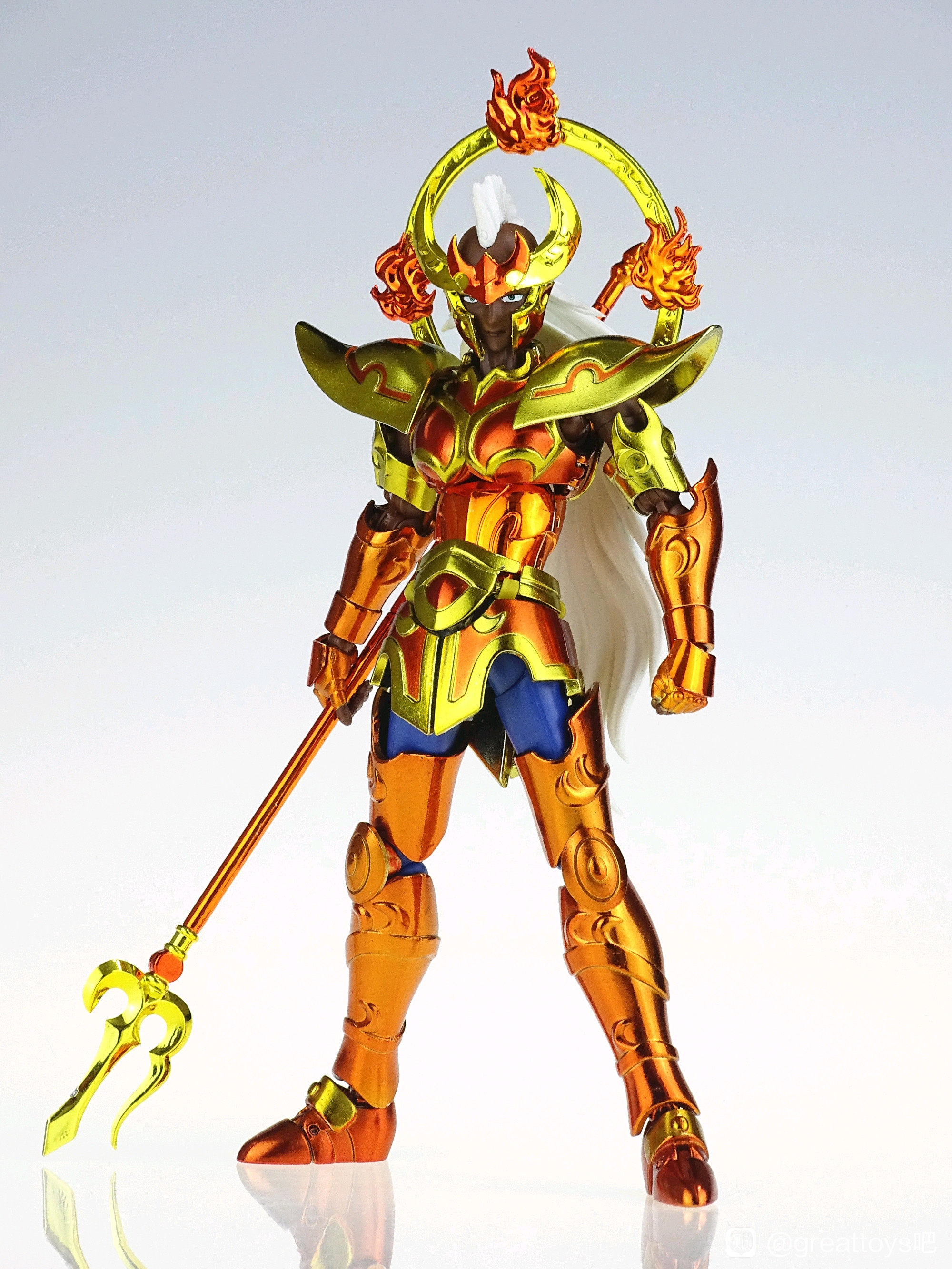 皇子现货星辰海圣衣斗士神话ex海皇克修拉普色圣斗士星矢模型专区