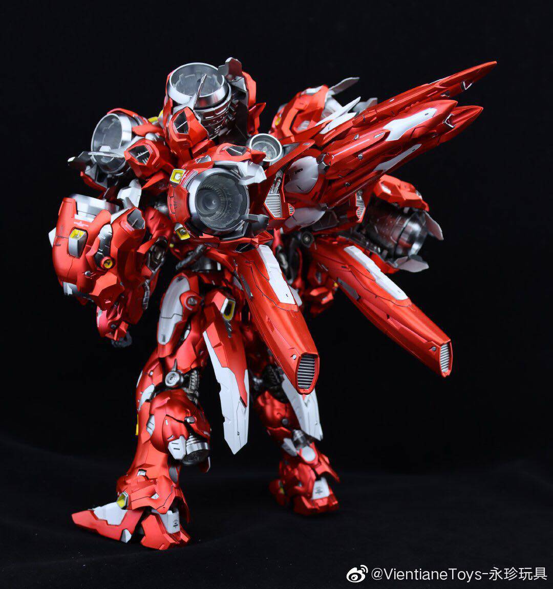 现货永珍模寿moshow朱雀红色角马扩展肩甲浮游机器人