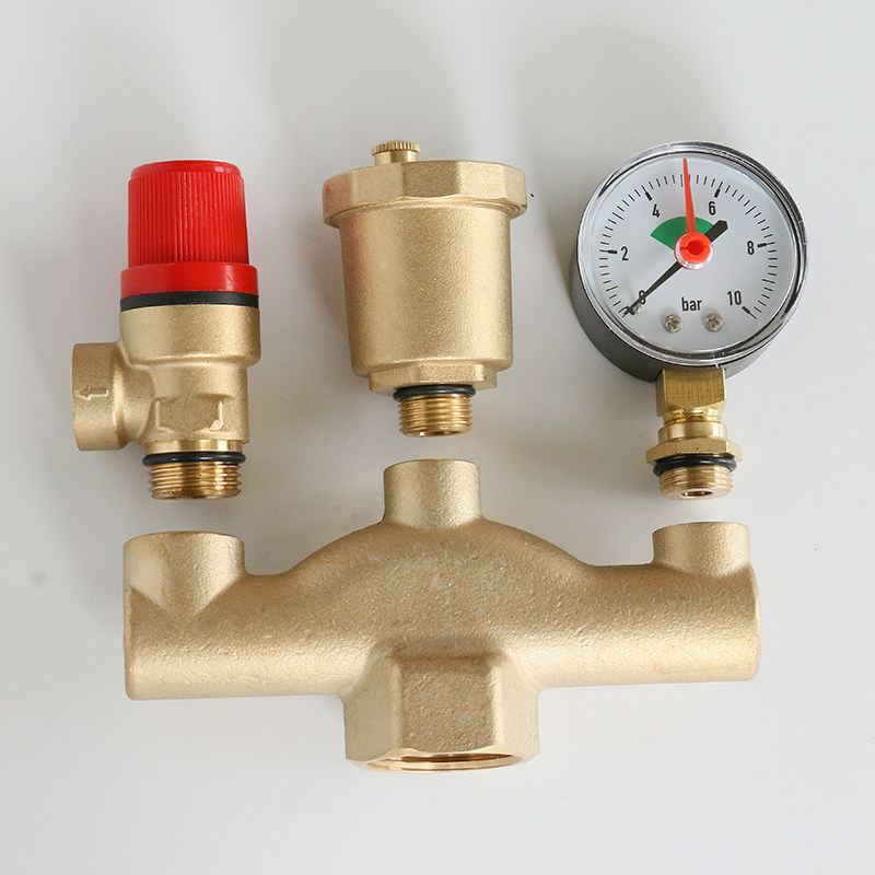 组件空气水箱锅炉安全黄铜1寸自动排气气阀其他阀门