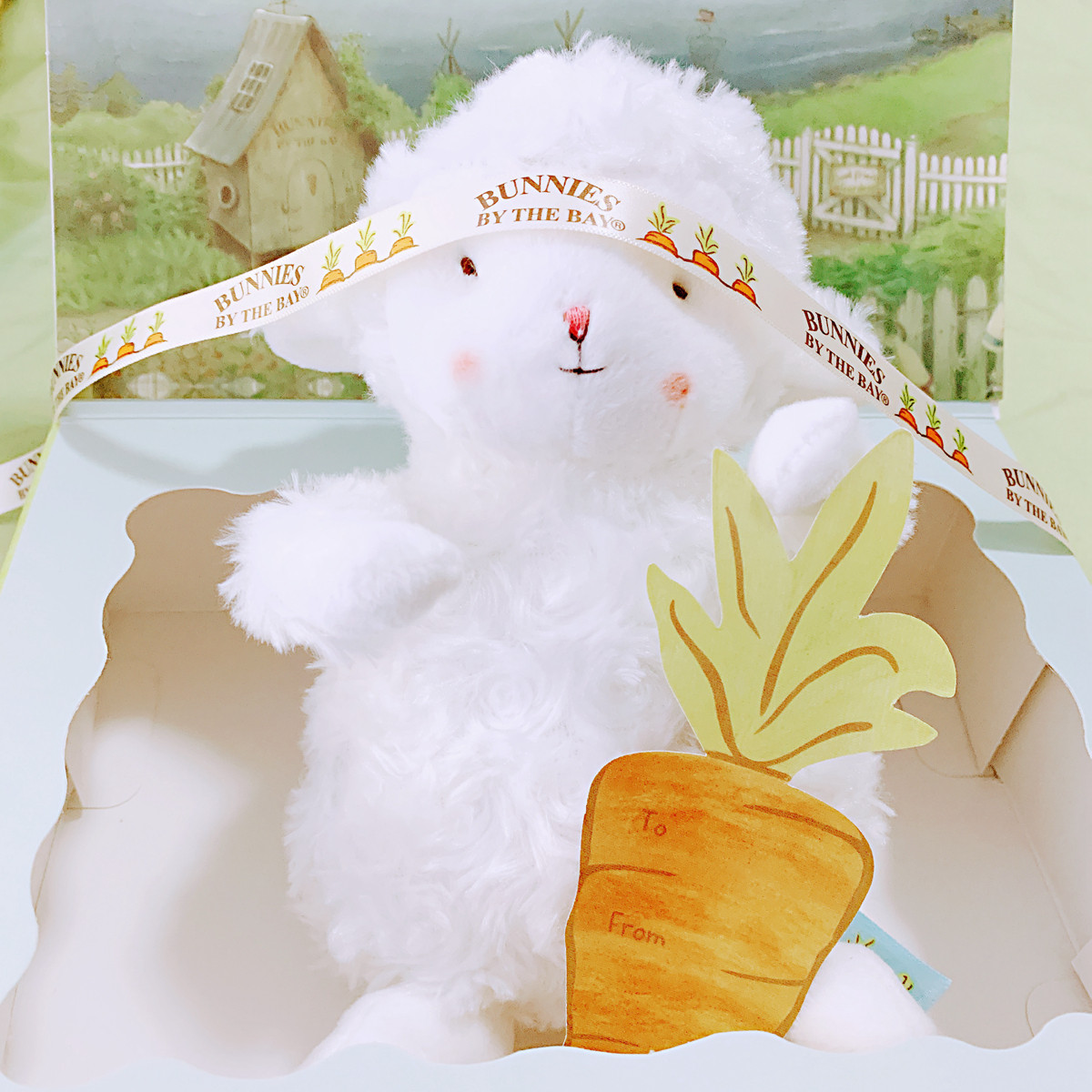 美国bunnies小羊玩具公仔毛绒玩偶女友礼物抖音同款小坐羊绵羊