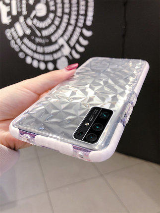 适用华为荣耀30手机壳透明30s钻石honor30pro保护套v30手机保护套