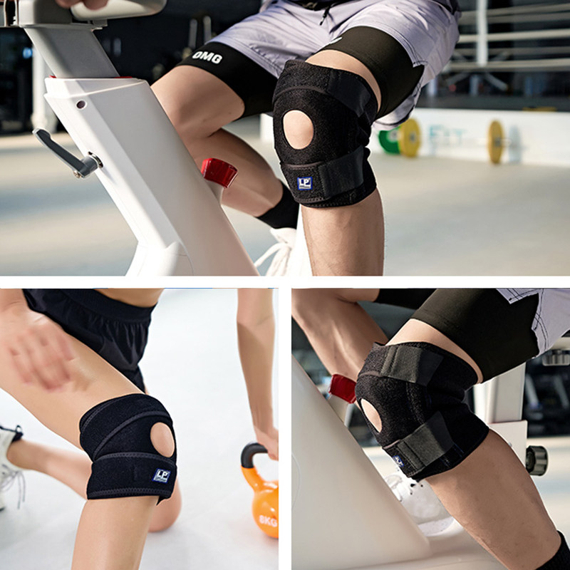 lp羽毛球专业运动护膝男女膝盖保护专用护套运动护膝