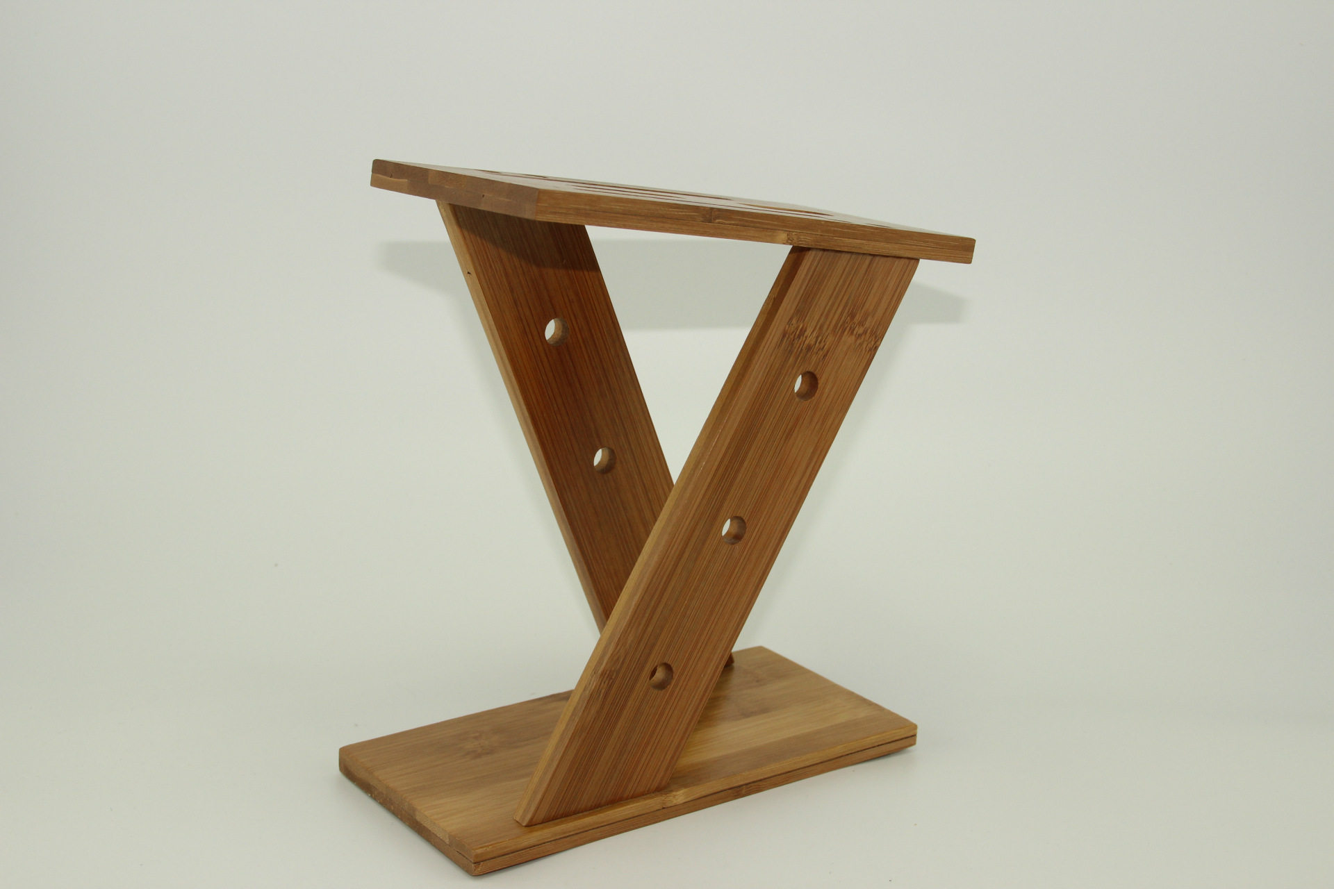 刀架简易竹木通风防霉菜刀刀座刀具厨房用品多功能刀架