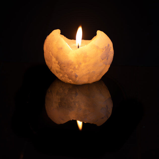 包拼邮日本代购creemaminne手作月亮香薰蜡烛装饰香薰蜡烛