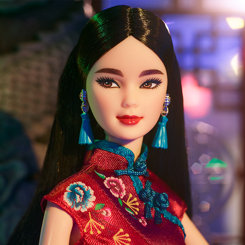 芭比娃娃barbie之中国风限定珍藏款