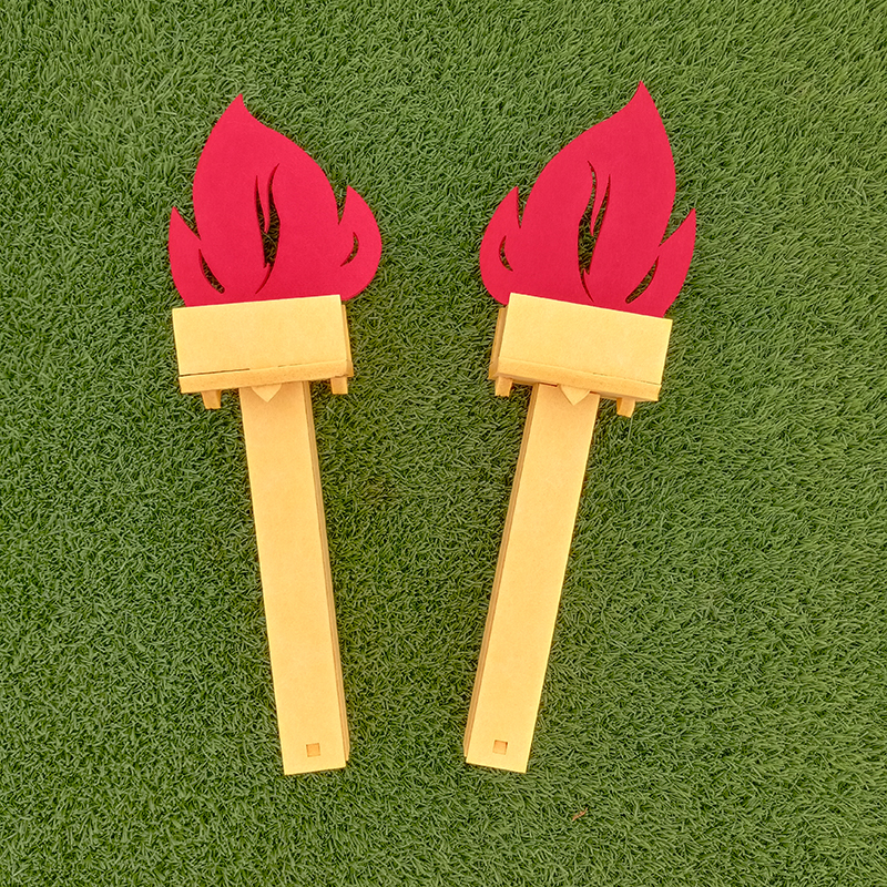 运动会开幕入场创意手拿火炬道具方阵团体表演更多舞蹈配饰