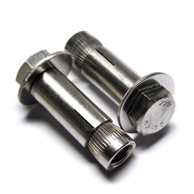 m6m8m10m12 304不锈钢内爆膨胀螺丝加长超长内膨胀螺栓内置式 膨胀