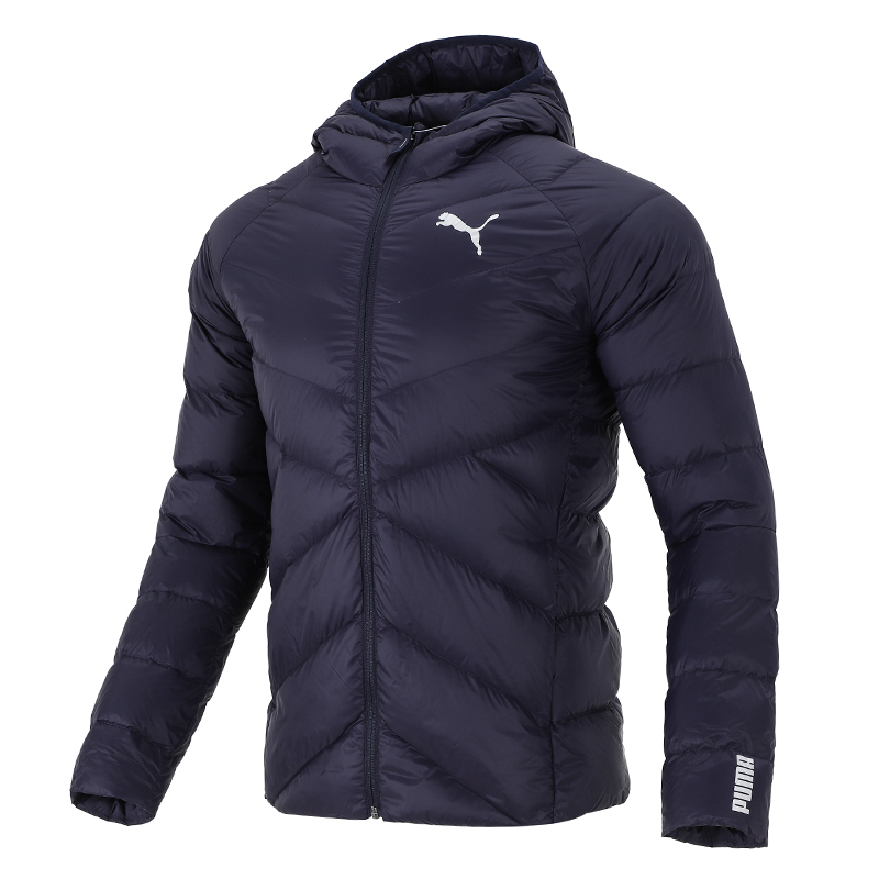 puma彪马羽绒服男装2021冬季新款运动服上衣连帽休闲保暖夹克外套