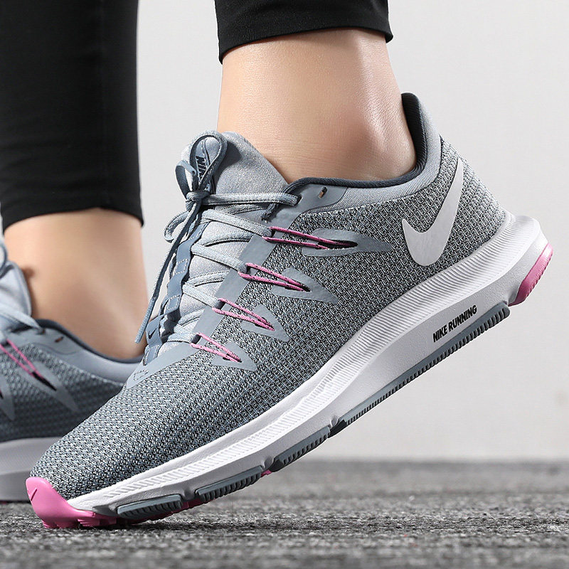 nike耐克女鞋2021春季新款run减震轻便网面透气运动跑步鞋aa7412