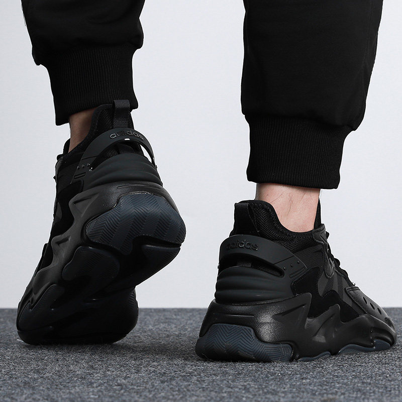 阿迪达斯黑武士运动鞋2021冬季新款老爹blazeon跑步gy7532跑步鞋