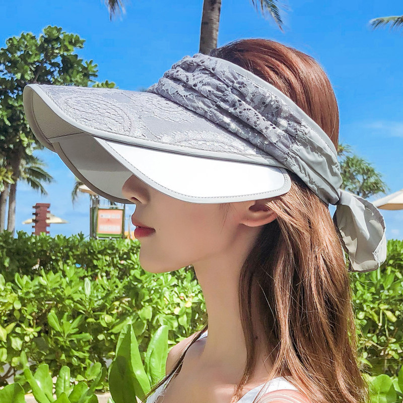 女士遮阳帽防晒太阳帽夏出游沙滩帽子韩版潮春款时尚鸭舌帽棒球帽