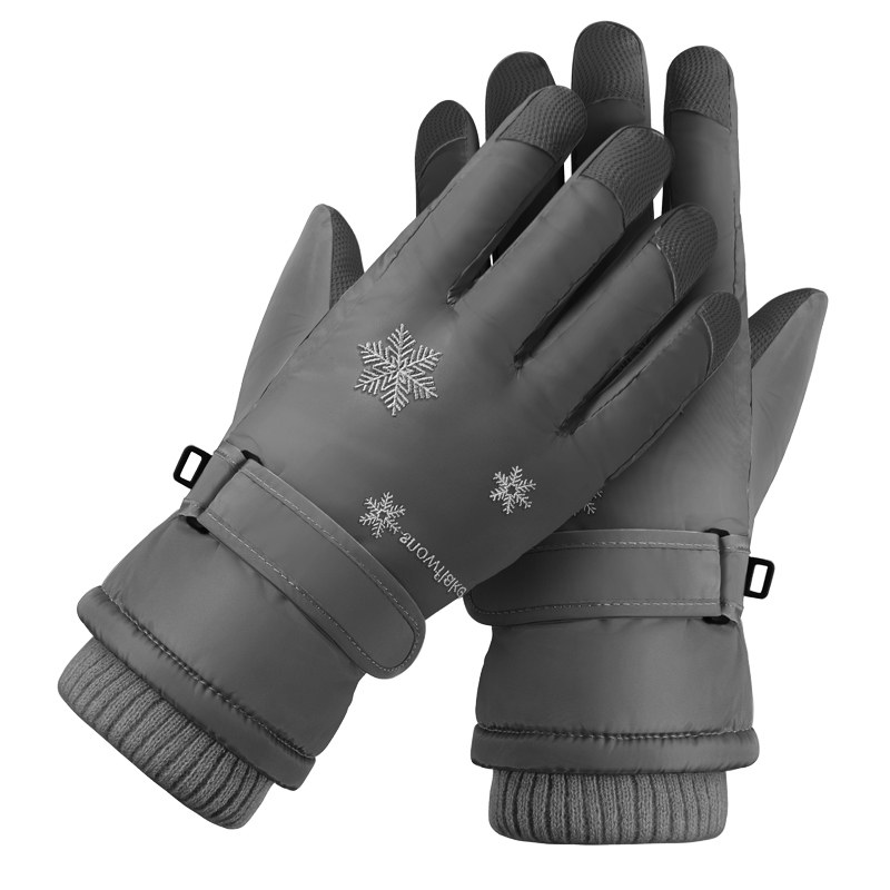 滑雪手套女冬天加加厚保暖防水防寒防滑秋冬手套