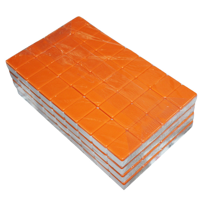 包邮一级品家用麻将牌 大号手搓富贵橙40 42mm38中号送皮革桌布