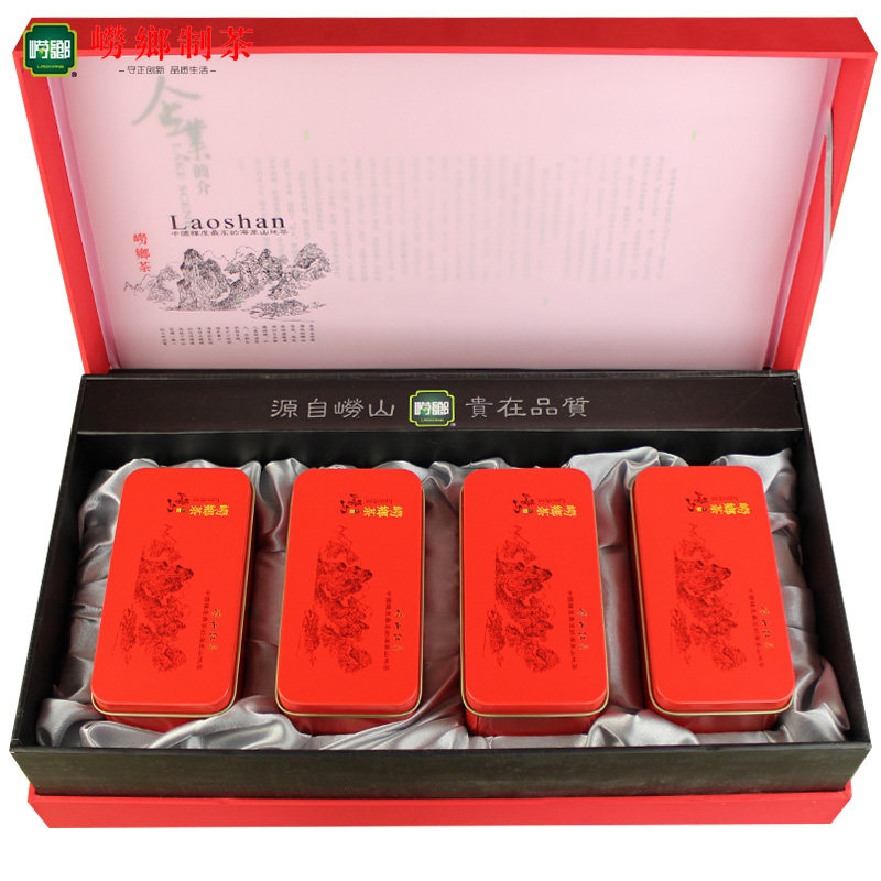 崂乡新茶青岛正宗崂山红茶蜜香浓郁250g红顶其它红茶