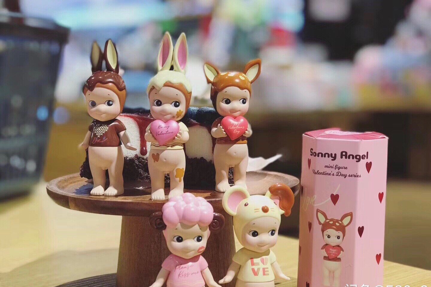 抱心正品sonnyangel2019情人节兔子粉羊绵羊七夕潮玩盲盒