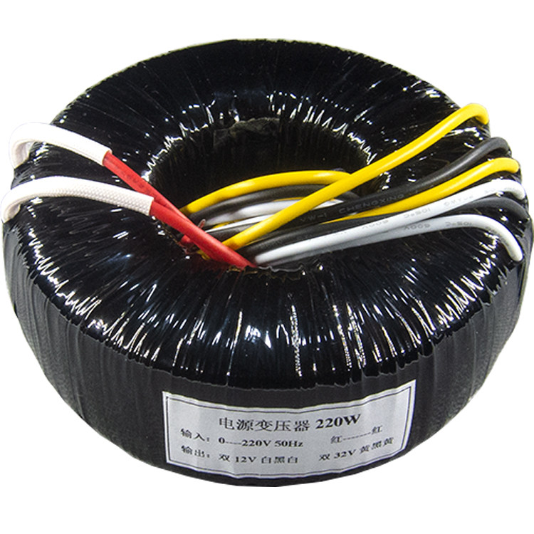 全无铜线环形变压器220v转双32v200w12v20w输出220w变压器