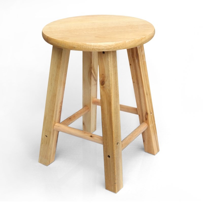 凳子实木四脚厨房高脚椅子多功能换鞋小木家用矮凳