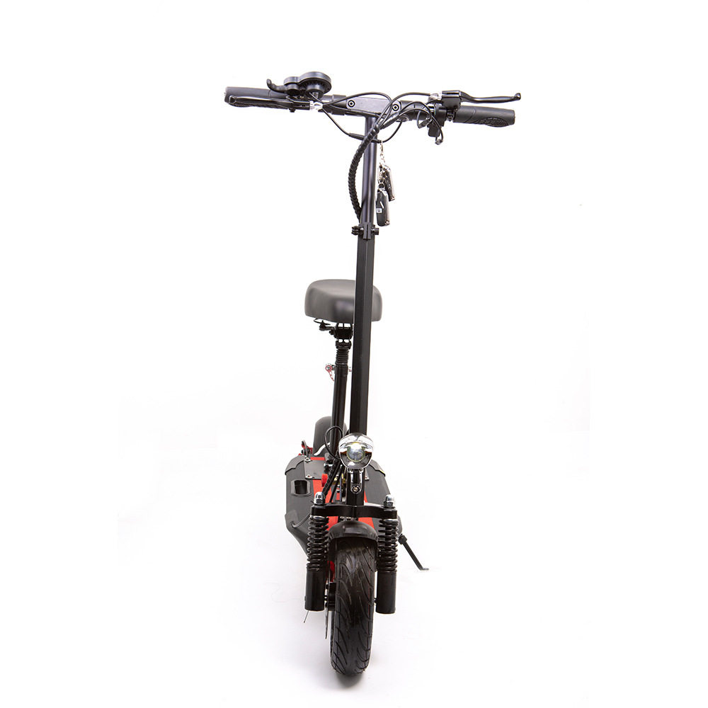 500w成人电动滑板车10寸座位折叠scooter二轮迷你滑板车