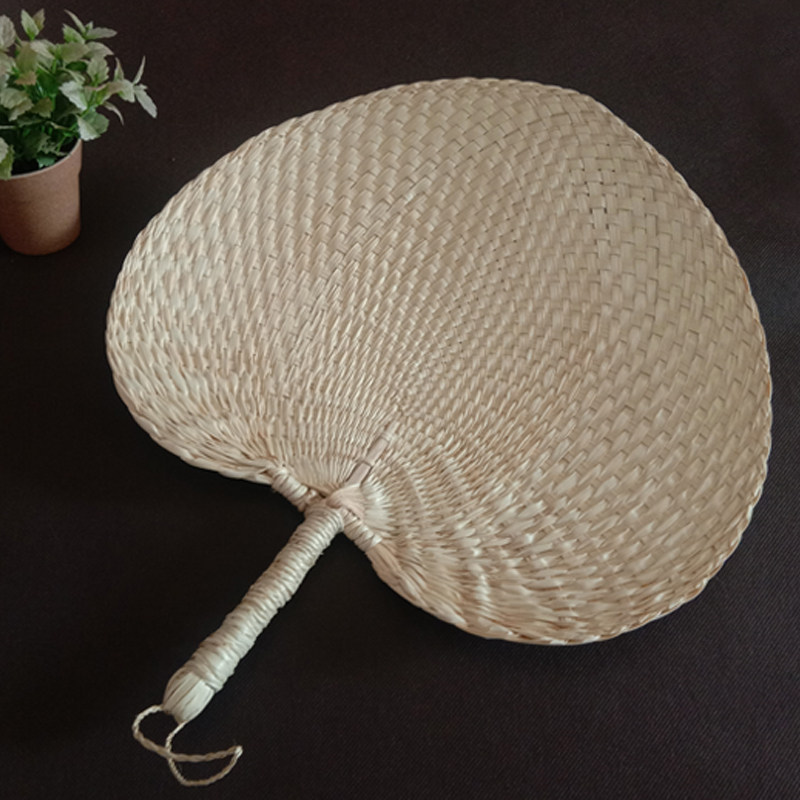 棕叶大蒲扇 手摇天然竹扇子蒲草团扇 驱蚊纳凉宝宝棕叶扇手工扇子