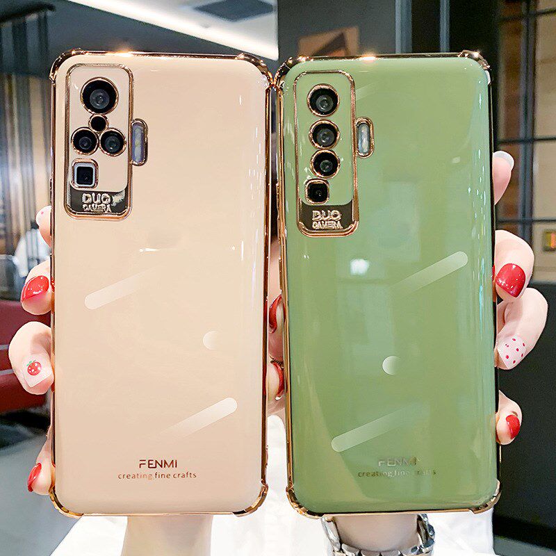 vivox50手机机壳摄像头全包镜头适用x50pro电镀x60手包