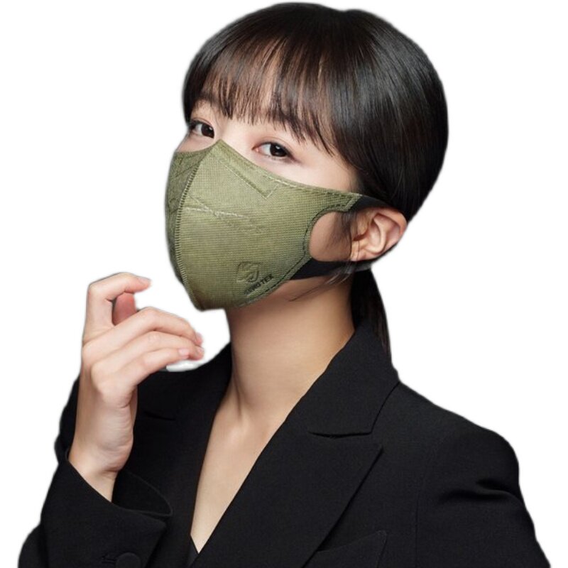 现货韩国代购进口正品kf94彩色时尚2d立体口罩