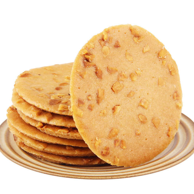 花生点心糖尿店主食品专用糕点薄饼零食糖精酥性饼干