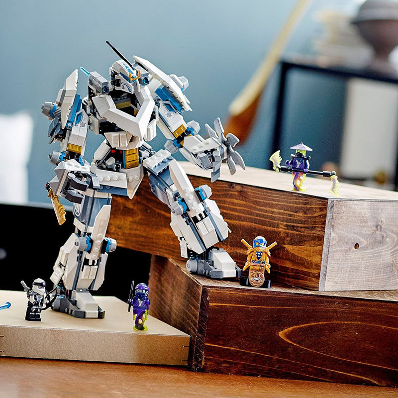 lego乐高71738幻影忍者系列赞的泰坦机甲积木玩具男孩子拼装益智