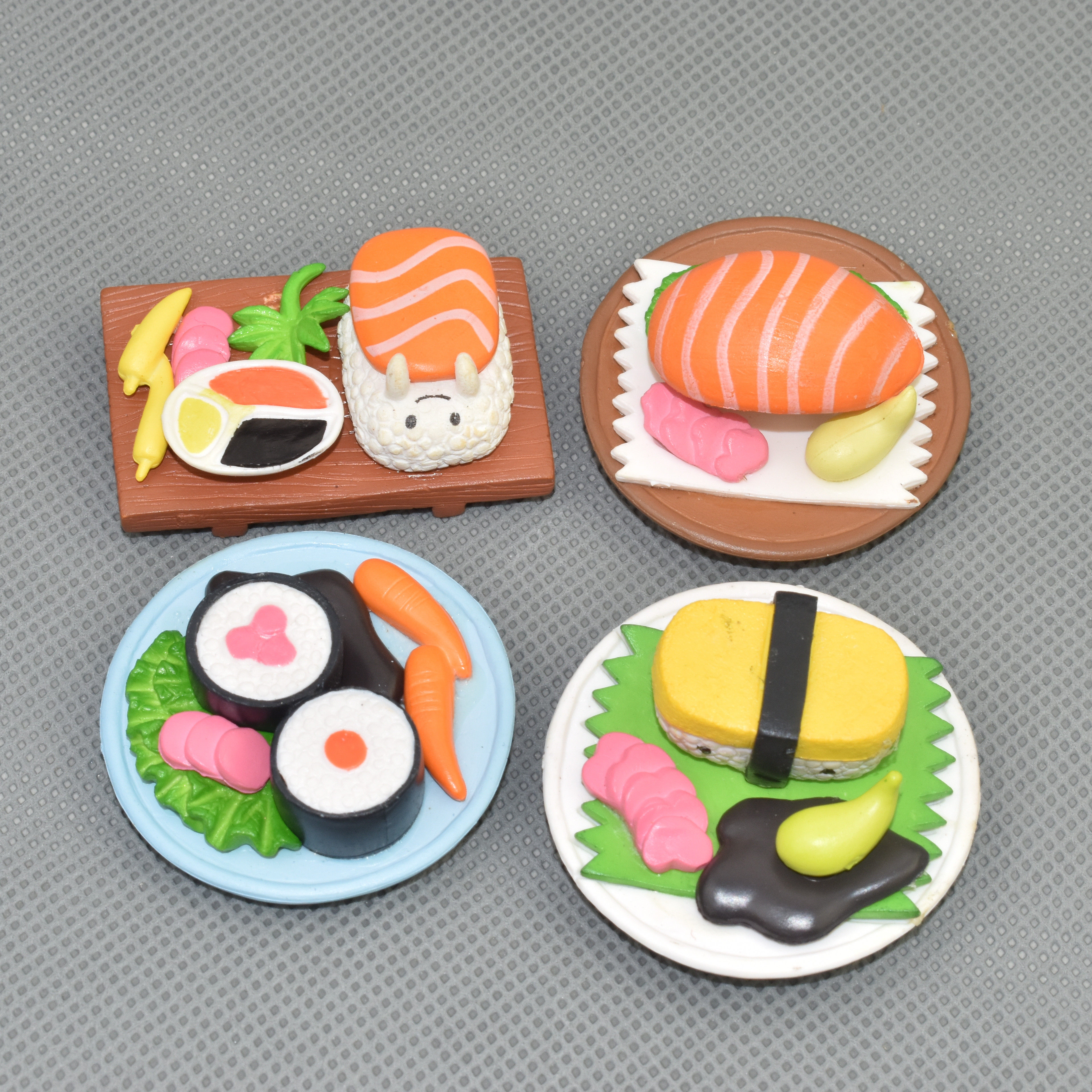 仿真寿司钥匙扣日式料理食物展示模型儿童食玩手办