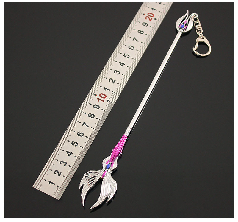 斗罗动漫周边罗刹比比东法杖全金属厘米武器模型游戏