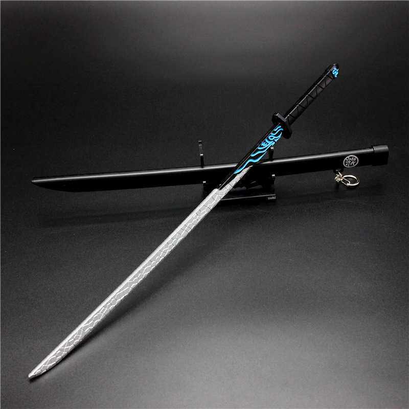 动漫周边刺客武器五六七魔刀千刃超大号42cm全金属玩具模型摆件