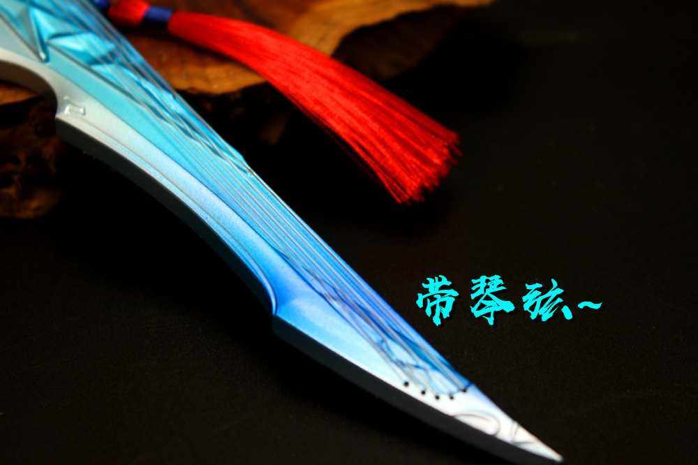 玉泉剑网三剑橙武武器凝凰凤鸣琴剑合金模型游戏实物周边