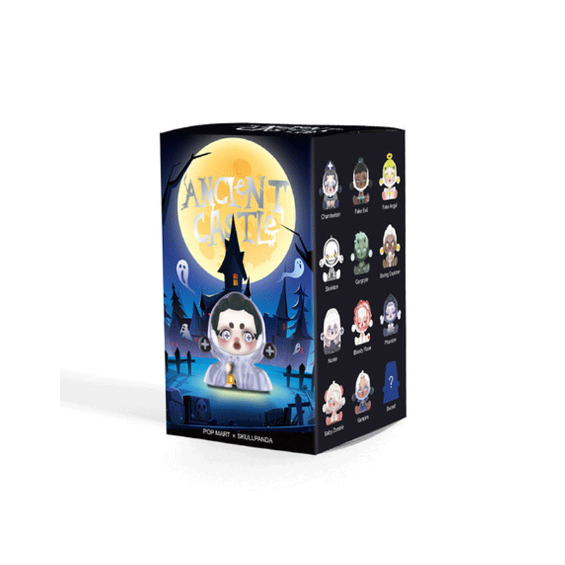 popmart泡泡玛特skullpanda密林古堡系列手办盲盒摆件礼物潮玩盲盒