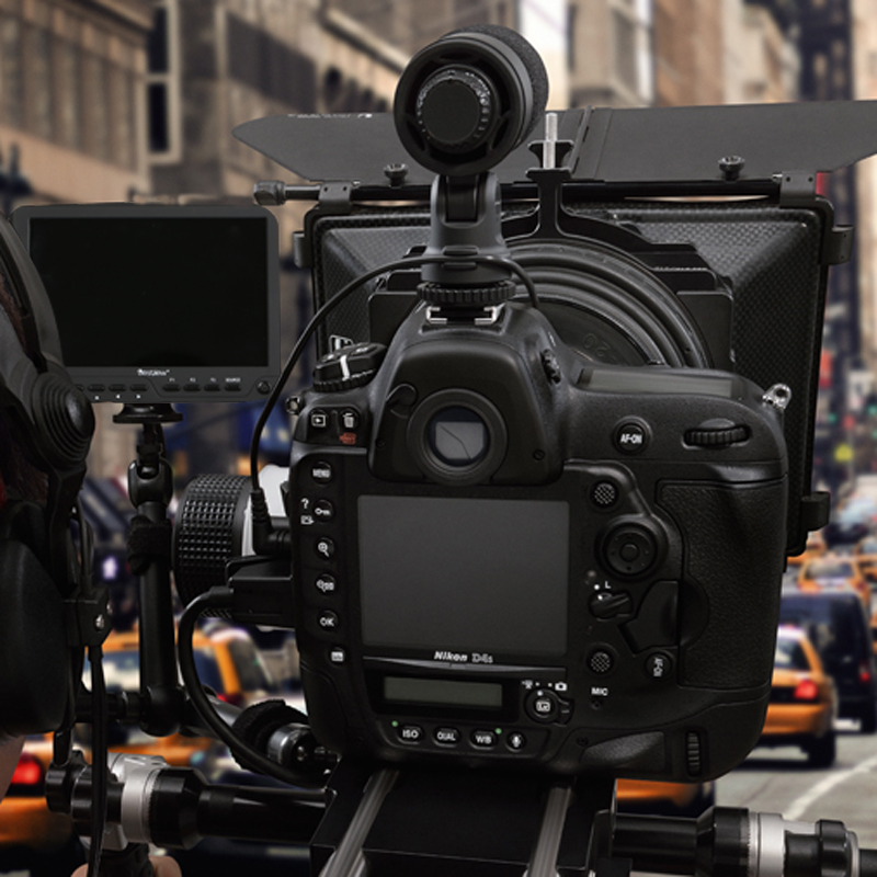 百视悦 7寸导演4k监视器单反摄像机hdmi高清视频摄影摄像显示器单反