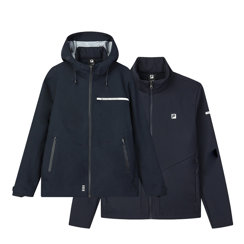 fila athletics斐乐男子运动外套 2021年冬季新款健身休闲夹克男