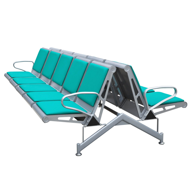 加固加厚双排冷轧钢公共排椅机场等候椅