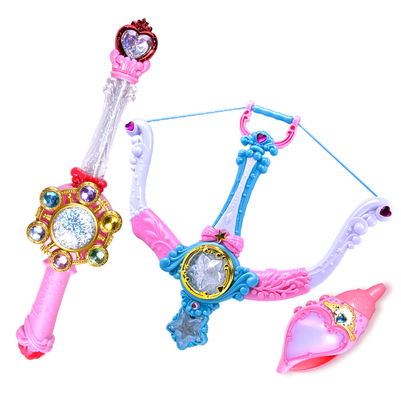 巴啦啦小魔仙玩具魔法法海萤堡希雅冰蓝星箭魔法棒变身发光玩具