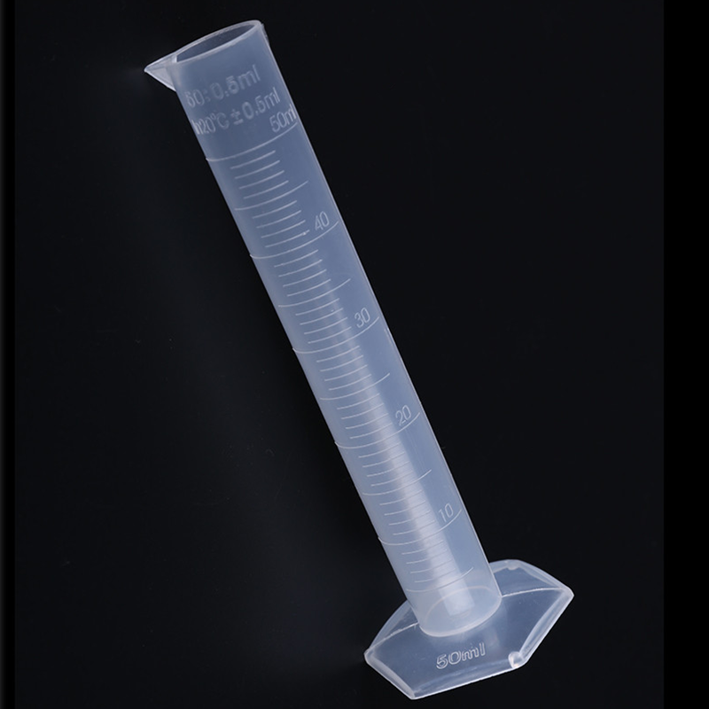 实验塑料量筒刻度加厚pp用品器材l250ml500ml教学仪器其它