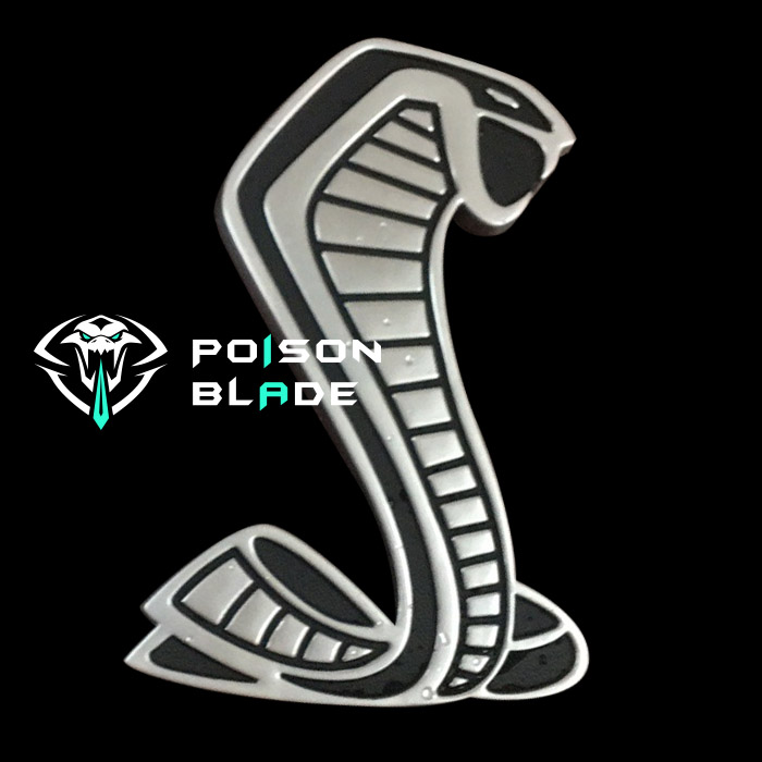 shelby谢尔原厂爆款gt500叶子侧标野马mustang改装汽车车标