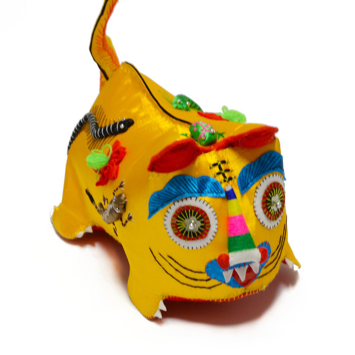 老虎枕头 纯手工 婴儿 辟邪 宝宝儿童枕头 新生儿老虎枕头 民族风