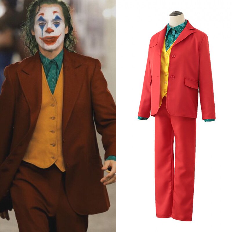 豆豆家joker杰昆菲尼克斯dc电影小丑万圣节cosplay女装