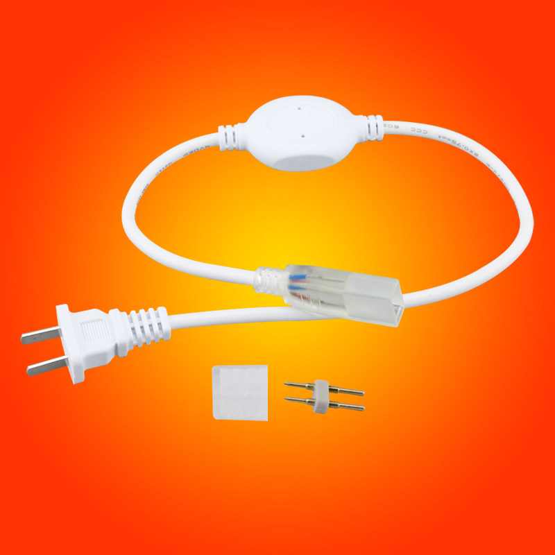 电源插头fsl佛山照明led软灯带电220vled软灯条led灯带