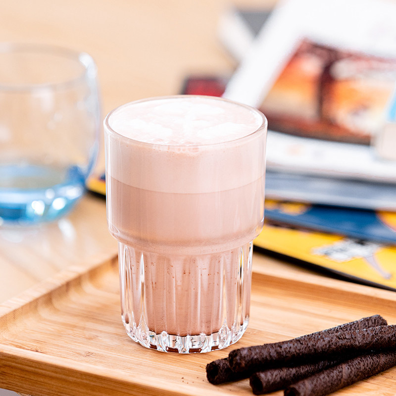透明创意餐厅玻璃冷饮果汁饮料ins韩风沙冰奶昔玻璃杯