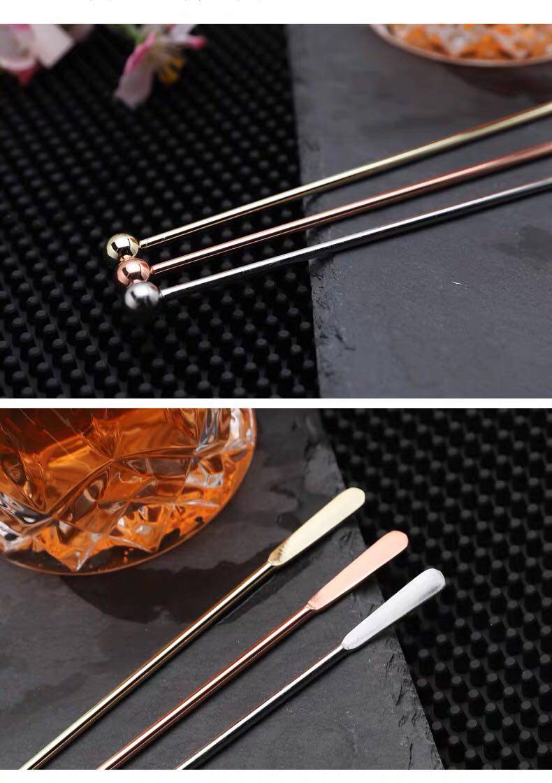 搅拌杯中同款酒吧冷饮店创意鸡尾酒特调调酒不锈钢搅拌棒
