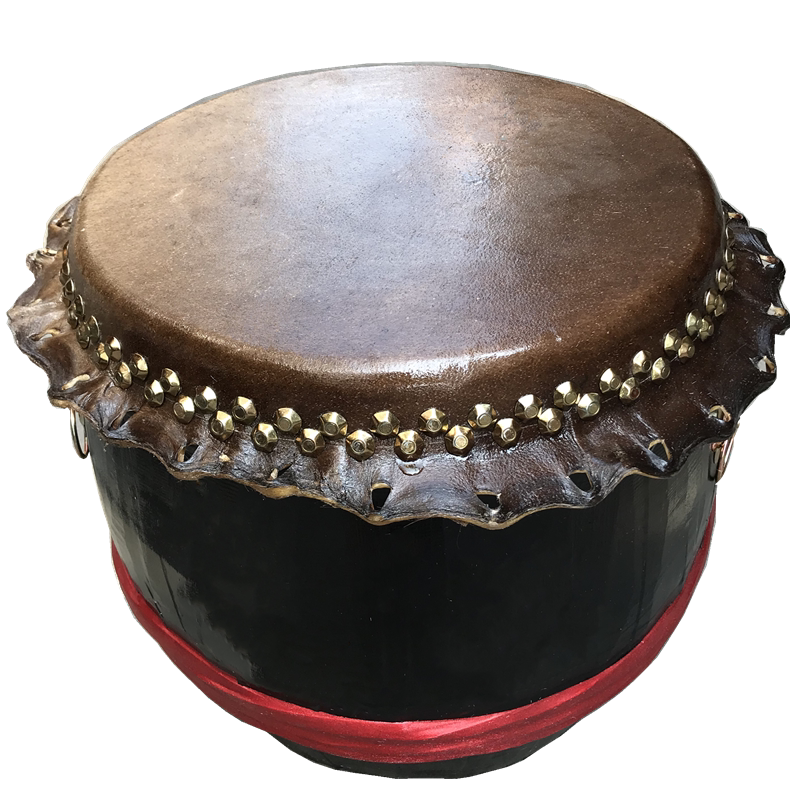 自制战鼓成人牛皮大鼓二十四节令节气表演鼓可战鼓