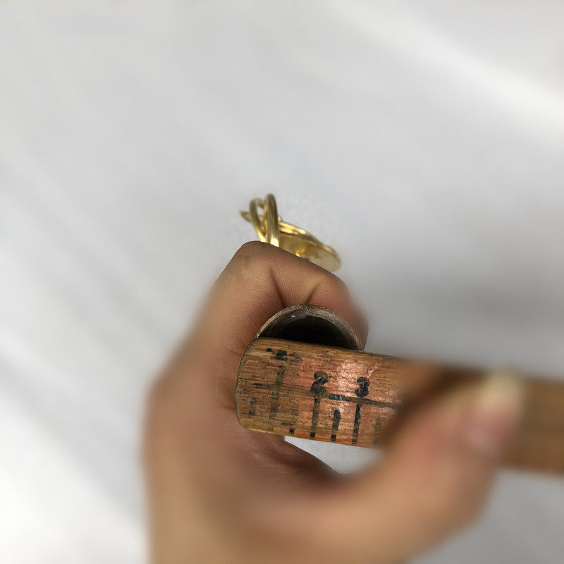 锡杖头道教道士法杖地藏王铜裨禅杖佛杖铜制穴仗典子约器法事用品