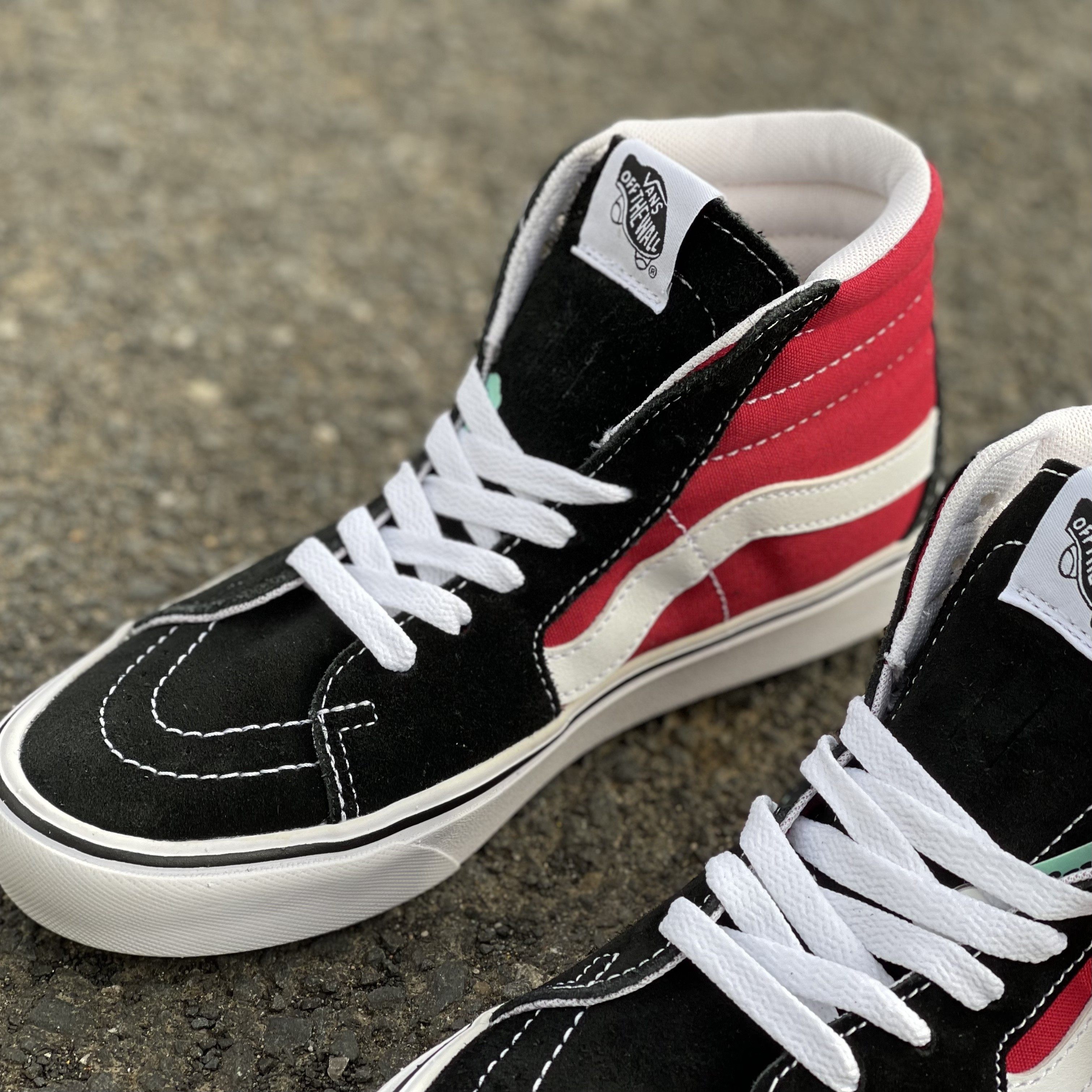 坏蛋vanssk8hicomfycush超轻男女女高舒适板鞋vn0a3wmb2qe板鞋